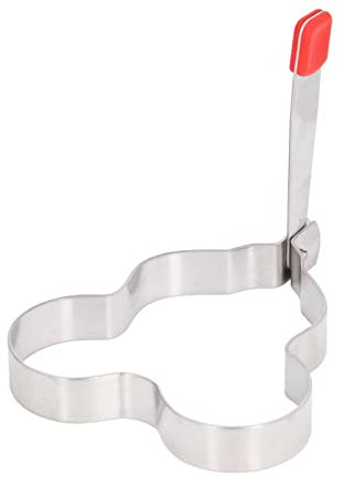 Stainless Steel Egg Mold, Egg Rings Fried Egg Cooker Egg Shaper for Kitchen Cooking Kids Breakfast Sandwiches Burger ()