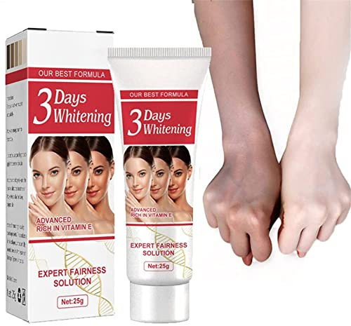 3 Days Kojic Acid Whitening Moisturizing Cream, Dark Spot Repair Cream, Brightening Skin Hydrating Nourishing Skin Bleaching Cream-2PCS