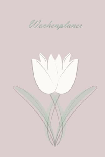 Wochenplaner für Termine, To-Do´s und Platz für Notizen - Frühlings Edition rosé in 6x9 Zoll: Jahresunabhängiger Wochenplaner mit 55 Wochen für Termine und To-Do´s von Montag bis Sonntag!