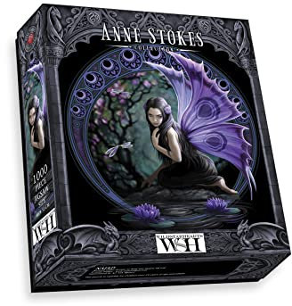 Naiad 1000 Teile Puzzle, Anne Stokes Kunstwerk Gotisch Occult Dark Fantasy Druck (Inklusive Posterpuzzle-Anleitung)