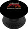 Funny Radio Operator Superhero Vintage Men Dad PopSockets mit austauschbarem PopGrip
