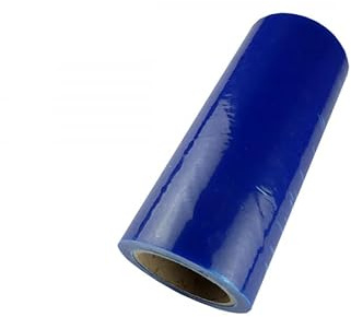 Selbstklebende Schutzfolie/Glasschutzfolie Blau | 250mm - Karton (mit 4 Rollen)