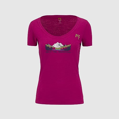 Karpos 2532036-653 AMBRETTA W T-Shirt T-Shirt Damen Cherries Jubilee Größe S