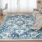 Aspire Homeware Rugs for Bedroom Living Room Large 160x230 cm - Traditional Area Rugs Tranquil Cashmere Style - Soft Short Pile Vintage Rug - Carpet for Dining Room Easy To Clean