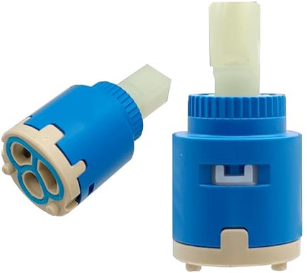 Cartuchos De Cerámica De 25 Mm, Cartucho De Grifo De Cerámica De Una Sola Manija, Cartuchos De Disco De Cerámica De Repuesto Para Ducha De Baño,Pie Plano 25mm