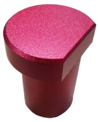 Sharplace Bench Clamp,Workbench Stopper for 19mm/20mm Dog Holes,DIY Positioning Planing Plug,Auxiliary Tool,Bench Brake Insert, red, 19mm