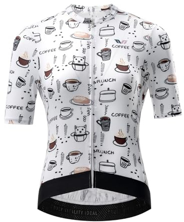 ROCKBROS TVI Radtrikot Damen Kurzarm Sommer mit 3 Taschen | Fahrradtrikot, Atmungsaktiv Schnelltrocknend, für Rennrad Mountainbike Radfahren