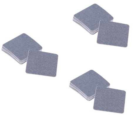 KOMBIUDA 3er-set – Pads Für Waschmaschine Universell Laufmatten Absorbierende Fußpolster Für Die Waschmaschine Hohe Reibung Rutschfestigkeit 10 Stück X 3