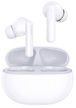 HONOR Choice Earbuds X7i, 40 Stunden Bluetooth Earbuds, 45DB Noise Cancelling Kopfhörer, 5.3 Bluetooth Kopfhörer mit Mikrofon, IP54 Wireless Earbuds, Weiß