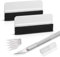 Rakel Set, Vinylfolie-Installations-Applikator-Kits: Mini Soft Wrapping Tint Rakel Set, Folierungs-Werkzeug-Set mit Präzisionsmesser und Folienrakel