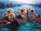 Animal Otters, 1000 Stück, Art Jigsaw, Fun Erwachsene Puzzle Spielzeug Familie Stress Reduction Spiels Posters FX472PV