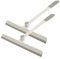 SAFIGLE 2Pcs Multipurpose Rotating Window Wipers Convenient White Squeegee for Home Car Bathroom Kitchen Cleaning Window Wiper Tool