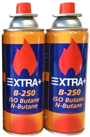 PANDHOME Botellas de Camping Gas 227g/400ml – Energía Portátil para Aventuras al Aire Libre – Pack de 2, 4, 6, 8 o 16 Unidades, Compatibles con Estufas de Gas Portátiles