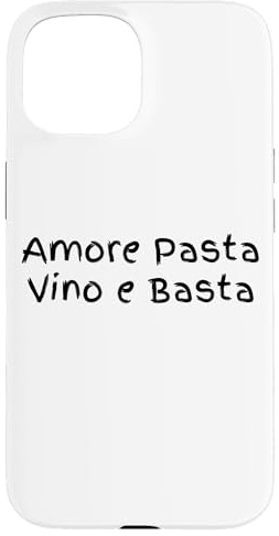 amore pasta vino e basta italien sommer Hülle für iPhone 15