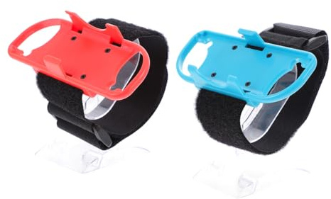 VILLCASE 2 Stücke Verstellbare Handgelenkschlaufe für Switch Controller Rutschfester Armband für Gaming Enthusiasten für Tanzspiele Sicheres Halten