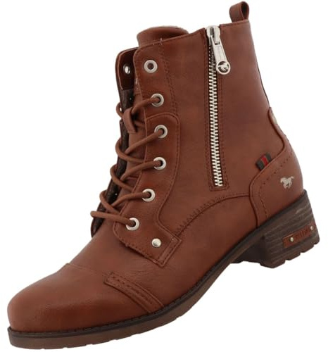 MUSTANG Stivali da donna, cognac, 40 EU
