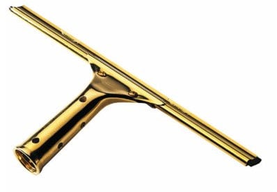 Ettore 10014 Pro Series - Escobilla de goma de latón, 14 pulgadas, color dorado