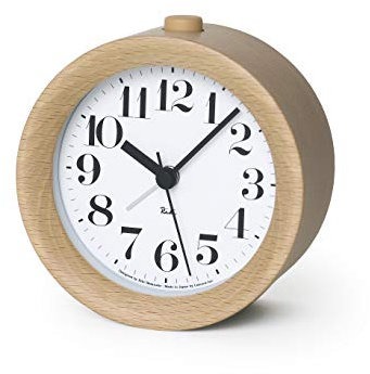Lemnos WR09-15 Riki Alarm Clock, Natur