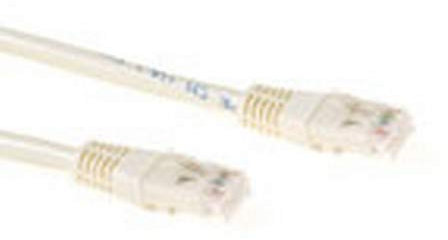 ACT CAT6A U/UTP Ivory 20.00M