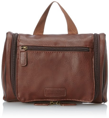 Perry Ellis Herren-Reise-Set zum Aufhängen, braun, Einheitsgröße