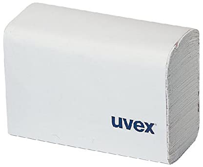 Reinigungstücher für uvex Brillenreinigungsstationen, Nachfüllpack mit ca. 760 Blatt, antistatisch, aus Cellulose