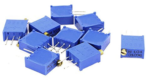 sourcing map a15122100ux0655 100 K Ohm Potentiometer Trimmer Variabler Widerstand – Mehrfarbig (10) de