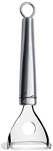 Lagostina 012335000020 pelavegetales Specchio, Acciaio Inox pelapatate – Pelavegetales, Acciaio Inox 18/10, Specchio, Acciaio Inossidabile, Acciaio Inossidabile, Hanging Anello