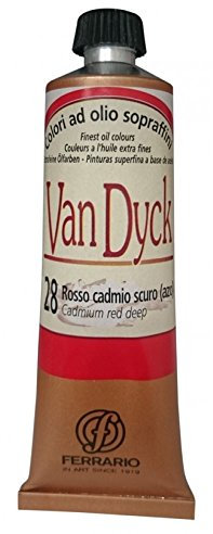 FERRARIO 39 VAN DICK 60ML LACCA GARANZA SCURA ROSSO OPACO PER LEGNO 0.6-0.72 M²