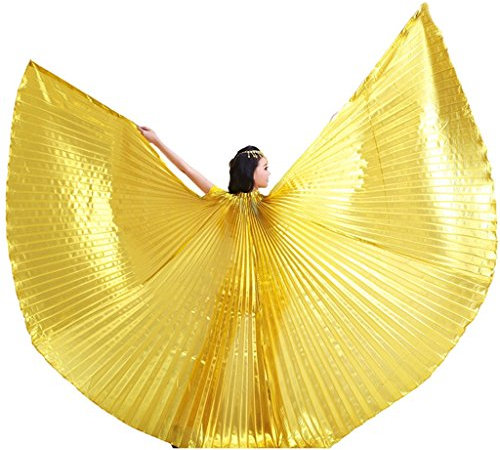Best Dance Damen Flügel Gürtel gold gold Einheitsgröße