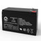 AJC Battery Replacement Compatible with Leoch LP12-7.0 12V 7Ah Sealed Lead Acid Battery
