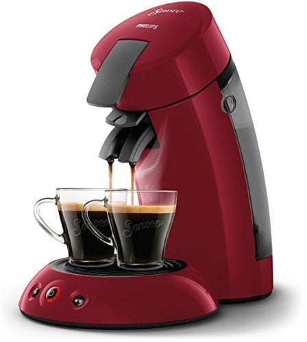 Senseo HD6553/80 Kaffeemaschine, Kunststoff, 0.7 liters, Rot