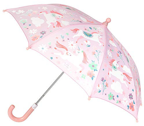 Stephen Joseph - Farbwechselnder Regenschirm für Mädchen - Einhorn - Pink