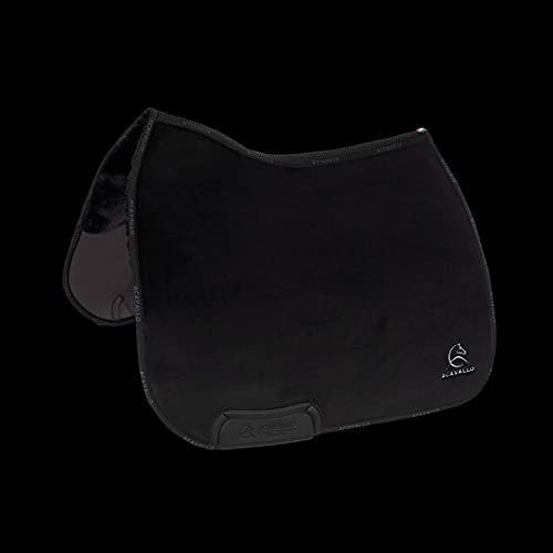 Acavallo Schabracke Kunstfell Farbe OneSize/schwarz