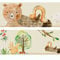 Sunnywall Bordüre einzigartige Designs für Babyzimmer und Kinderzimmer | Hochwertiges Tapetenvlies | Wandbordüre | Motivauswahl | 400 cm x 12 cm | Woodland (Nr. 03)