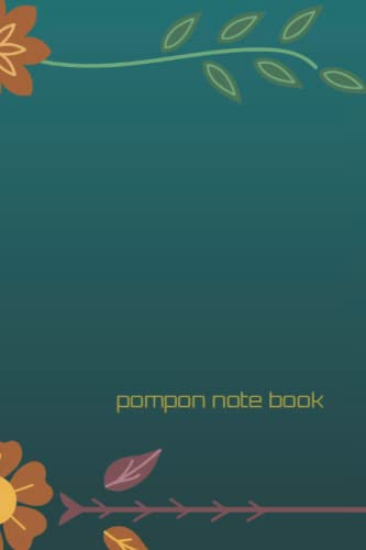 pompon: pompon note book
