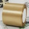 CC wonderland zone Satinband Gold 25m lang x 100mm breit Dekoration Geschenkband,Schleifenband Dekoband Stoffband für Hochzeit