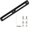 Porte-bidon multifonction pour vélo, solution de montage réglable, noir