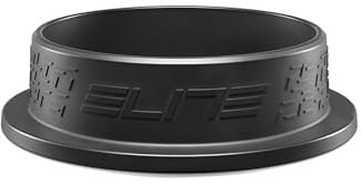Elite Reggy Flaschenuntersetzer Schwarz – rutschfeste Schutzunterlage Trinkflaschen Fahrrad Indoor Training Smart Trainer Büro Home Office Schreibtisch