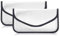 2 Pack Signal Blocking Pouch, Faraday Bag for Car Keys Phone Leather Keyless Entry Case Rfid Key Pouches Signal Blocker Anti-Theft Remote Key Fob Protection Pouch (Silver)