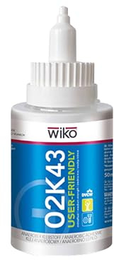WIKO Schraubensicherung 02K43, 50 ml, Ziehharmonika Flasche