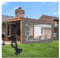Transparente Trailing Auto Anhänger Transparente Trailing Pergola Seitenteile Wasserdichte Abdeckung Outdoor Trail Schutz für Pavillon Pergola Anpassbar (Größe: 3,1 x 3,3 m)