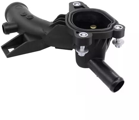 Bohaner Coolant Flange Thermostat Engine Cooling 25192985 Thermostat Housing with Sensor Seal for Vauxhall Astra J Corsa D E Meriva B 1.2 1.4 55562048 1338022 1338487