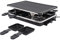 Barbecue elettrico da 1300 W, 41,5 x 25,5 x 11,5 cm, con teglia e 8 piccole teglie da forno, multifunzione, per balcone, interni ed esterni