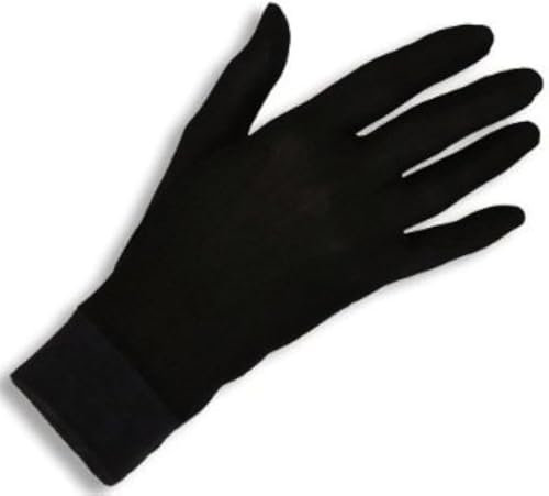 Jasmine Silk Seide Handschuhe Silk Glove Innenhandschuh Unterziehhandschuh (Extra Large)