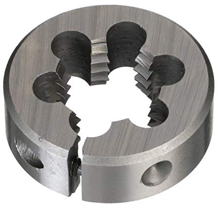 Drill America DWTMLHR112-20X2 Schneideisen für Linkshänder, rund, 3,8 cm Außendurchmesser, HSS, M20 x 2