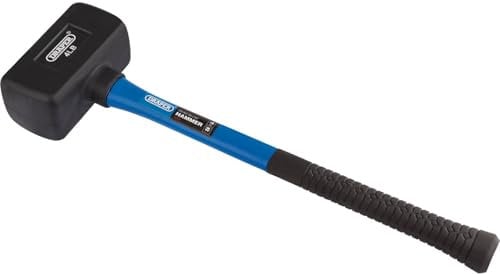 Draper 74319 Deadblow Rubber Mallets (Hammer) with Fibreglass Shafts (4LB/1.8kg/64OZ)