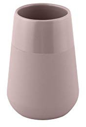 axentia Nevada Zahnputzbecher, Steingut, Taupe Ø ca. 7,5 cm