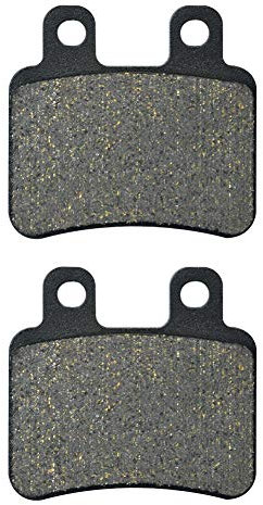 AHL 1 Paar Hinten Bremsbeläge kompatibel mit yamaha DT 50 X 2004-2008 / yamaha XT 125 X (13D2/13D4/13D6) 2007-2011 / yamaha XT 125 X (3D62/3D64)