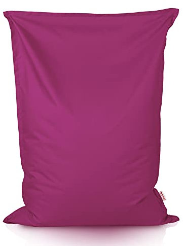 Italpouf Sitzsack XL Riesensitzsack, Sitzkissen, Indoor & Outdoor, Sitzsack Sessel für Kinder, EPS Perlen Füllung, Abnehmbarer Bezug, Waschmaschinenreinigung, Wasserdicht, Fuchsia