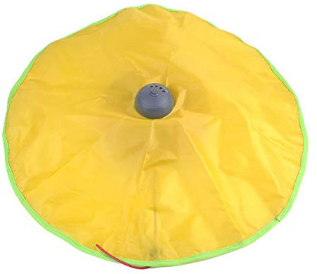 NGwenyicanI Cat Toy Interactive Electric Gym toys Cat Play Plate Undercover Fabric Moving Mouse Cats Meow Play For Kitty Funny As Seen On TV